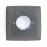 15mm x 15mm x 2.5mm - 4-edge 150mm radius faces, rounded corners) Single Carbide Insert